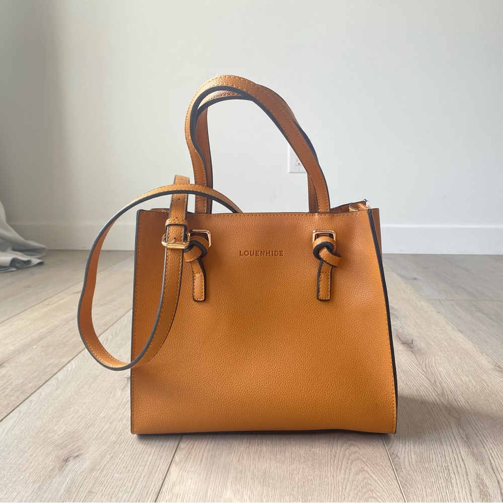 Vegan Leather Louenhide Bag with cross body option - Picture 6 of 14
